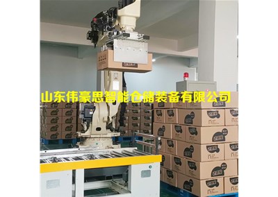 纸箱智能码垛机器人视频 全自动桁架码垛机