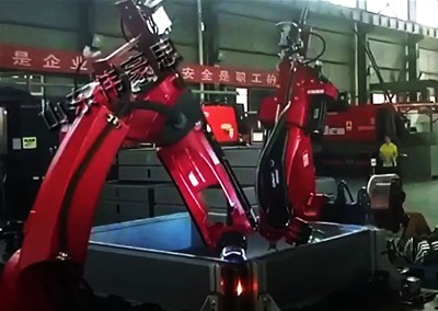 怎样处理机械加工焊接机器人出现的焊接缺陷