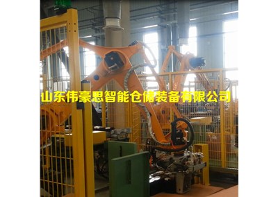 自动蓄电池码垛机器人 码垛机械手工作视频 