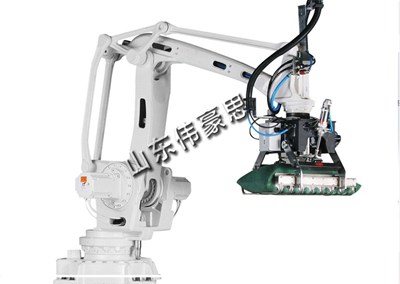 碳酸钙智能拆垛机器人 机械手自动卸垛机视频