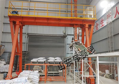 25kg重钙粉智能装车机 袋料全自动装车机