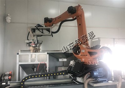 粮食视觉拆垛机器人的工作流程