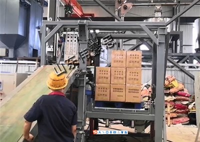 花生油箱全自动卸垛机 自动拆垛系统非标定制