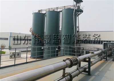 氧化锌粉管链式输送机，多组管链机搭配客户案例
