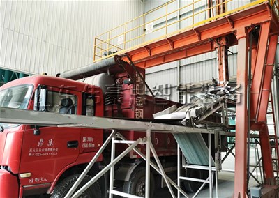 50KG砂浆全自动装车机，桁架式自动装车机器人