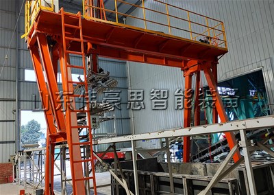 免人工饲料自动装车机 桁架式全自动装车系统定制