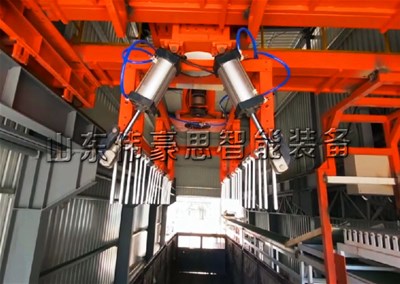 饲料厂全自动装车机 全自动装车系统应用现场