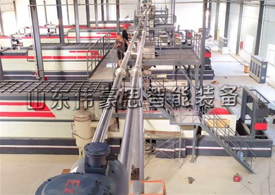 不锈钢管链粉体输送机 化工原料管链输送机客户现场