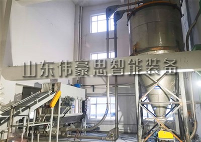 工程塑料自动破袋机 配套管链式输送机优势