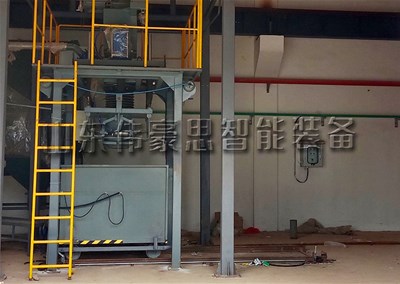 活性炭自动吨包机设备，定量式吨袋包装机使用案例