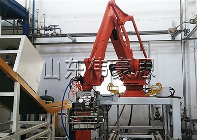 化肥自动拆垛机器人 全自动拆垛机工作流程