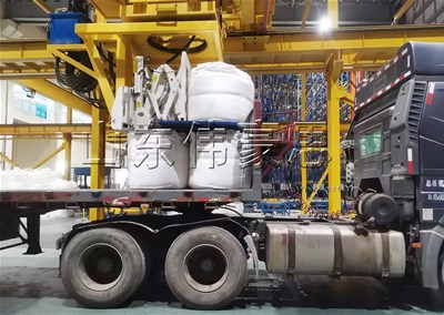 硫酸镍吨袋自动装车机，全自动装车系统山东厂家