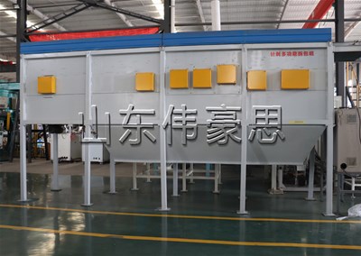 编织袋自动拆包卸料机，50KG袋料自动拆袋机现场