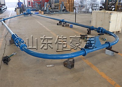 碳酸钙管链粉体输送机，管链式输送系统加工现场