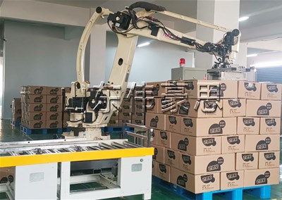 纸箱全自动码垛机器人 机械手自动码垛系统优势