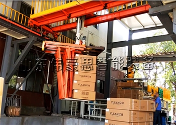 箱料全自动码垛装车系统