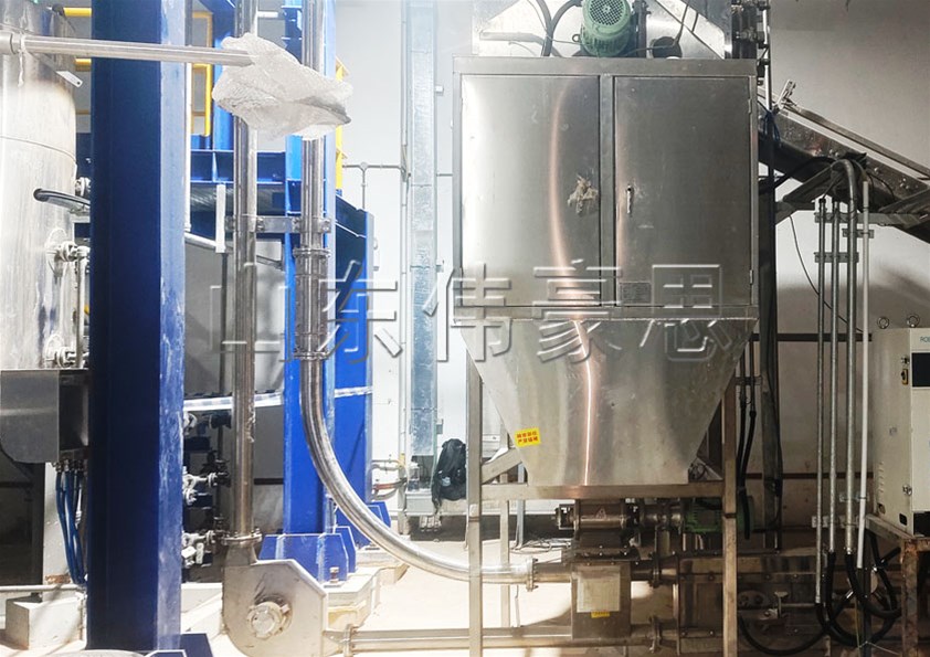 化工粉料管链式输送机 管链输送设备使用案例