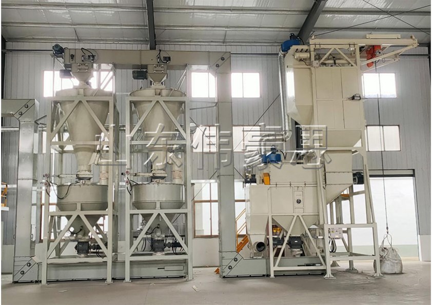 金属粉自动吨袋拆包机 吨包无尘破包装置案例